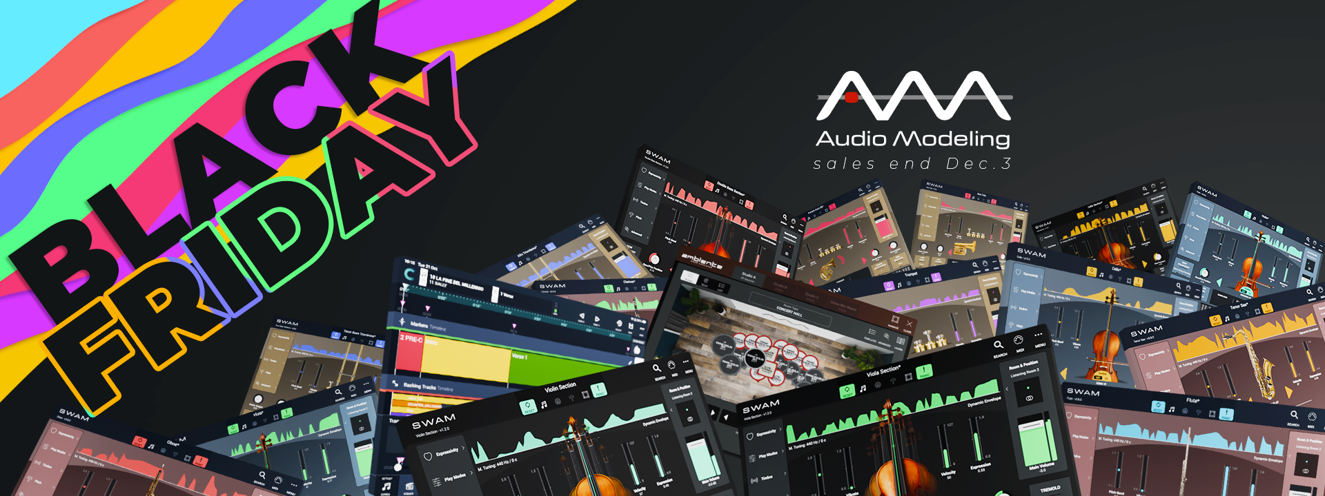 AUDIO MODELING BLACK FRIDAY - SALES END DEC. 3