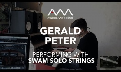 Air on G String (Bach) performed by Gerald Peter with SWAM Solo Strings