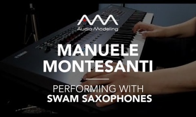 Manuele Montesanti performing with SWAM Soprano Sax