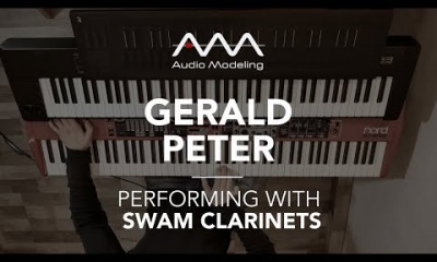Gerald Peter performing with SWAM Clarinet