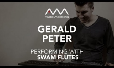 Gerald Peter performing with SWAM Flute